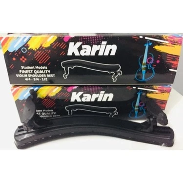 Karin RT001-4/4 Keman Yastığı - 4/4 ve 3/4 Uyumlu (Aksesuar - Ergonomik Seri) | Ayarlanabilir Genişlik Ayarı, Yumuşak Antialerjik Omuz Desteği, Hafif ve Dayanıklı Gövde | Uyum: 4/4 (Tam Boy) ve 3/4 (Ü ürün görseli 1