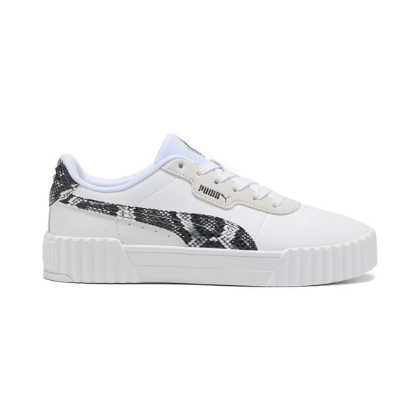 Puma 400723 Carina 3.0 Snake Chic Spor Ayakkabı Beyaz ürün görseli 1