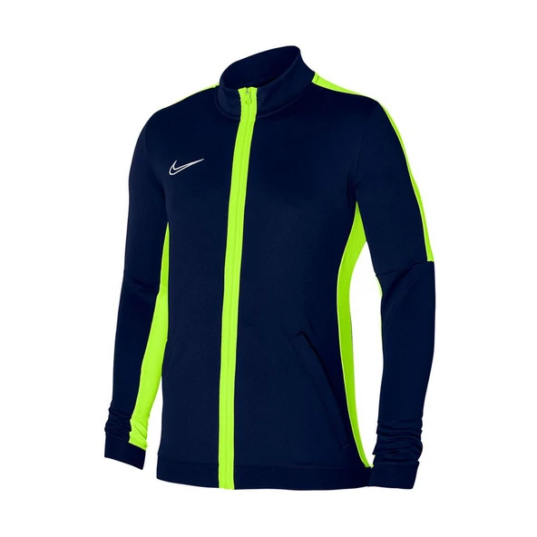 Nike DR1681 M Nk Df Acd23 Trk Jkt K Lacivert-Neon Yeşil ürün görseli 1