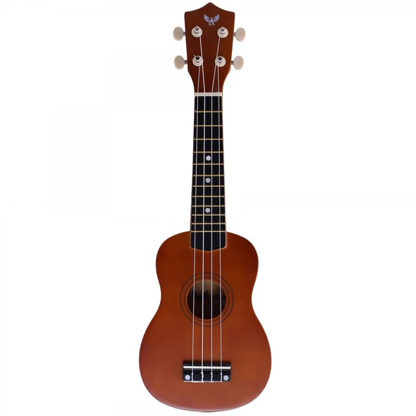 Angel AUK21-BR Kahverengi Soprano Ukulele | Ihlamur Gövde Yumuşak Teller ürün görseli 1