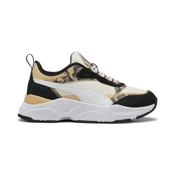 Puma 400693 Cassia Snake Chic Spor Ayakkabı Krem ürün görseli 1