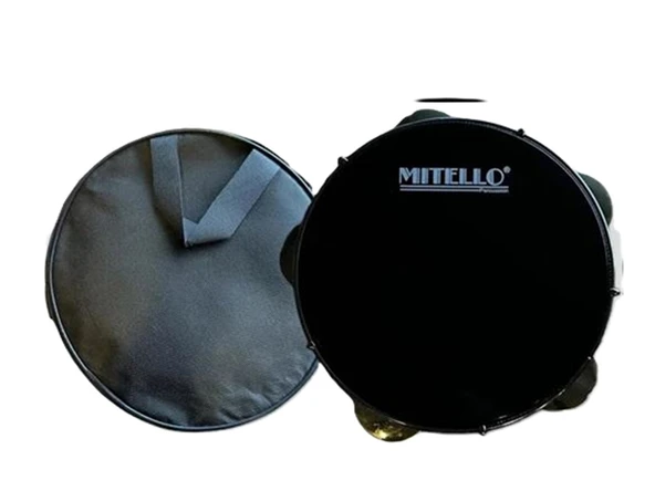 Rhythm Percussion PTAPZ Tef - Ayarlı Pirinç Zilli (Profesyonel - Perküsyon) | Paslanmaz Pirinç Ziller, Ayarlanabilir Deri Tansiyon Mekanizması, Kristal Tizler ve Tok Vuruş Sesi | Uyum: Orkestra ve Rit ürün görseli 1