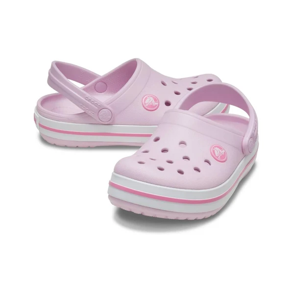 Crocs 207006 Crocband Clog K Pembe - Resim 4