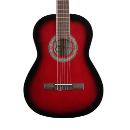 Almira Mg917-rds 4/4 Klasik Gitar - Red Sunburst (başlangıç - Tam Boy) | Kırmızı Sunburst Finish, Akustik Rezonansı Yüksek Gövde, Kararlı Akort Burguları | Uyum: Yetişkin Ve Gençler İçin 4/4 Standart ürün görseli 1