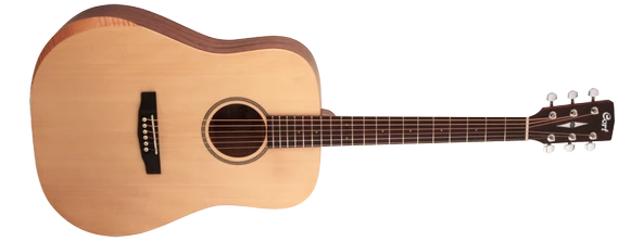 Cort EARTH BEVEL CUT OP Eğimli Kasa Akustik Gitar (Orta/Profesyonel Seviye) | Konforlu Kol Desteği (Bevel Cut), Masif Sitka Ladin Kapak ve Open Pore Doğal Bitiş ürün görseli 1