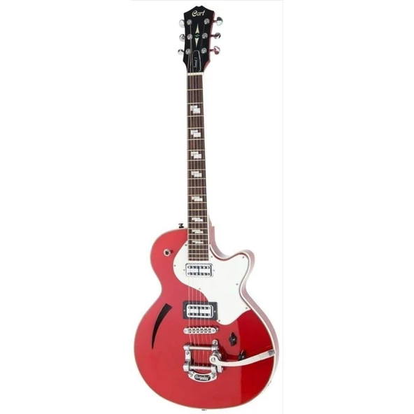 Cort SUNSET-I CAR Elektro Gitar | Elma Şekeri Kırmızısı - TV Jones Manyetik ürün görseli 1