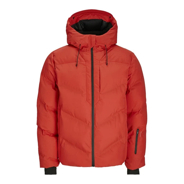 Jack & Jones 12260482 Jcoslay Heat Quilted Puffer Sn Kırmızı ürün görseli 1