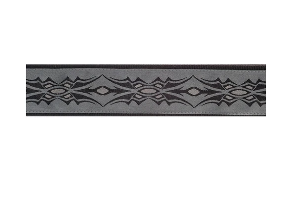 Planet Waves 50F06 Gitar Askısı Tribal (5 cm) | Etnik Desen - Siyah Beyaz - Şık ürün görseli 1