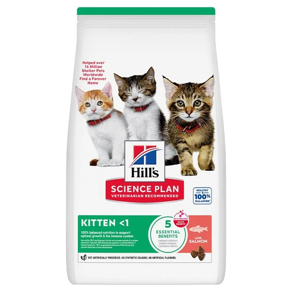 Hill’s SCIENCE PLAN Somonlu Yavru Kedi Maması 7 Kg ürün görseli 1