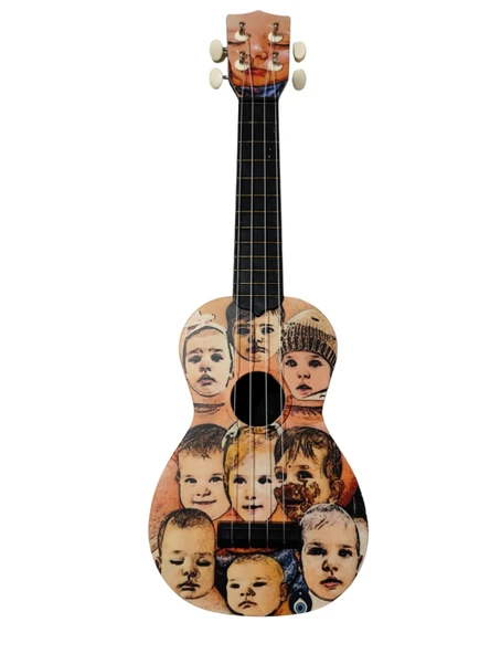 Hawiian XU21BABY Soprano Ukulele (Bebek Desenli) | Bebek Figürlü Şirin Tasarım Hafif Yapısı Sayesinde Kolay Taşıma ürün görseli 1