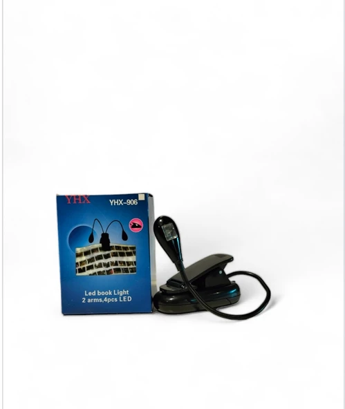 Ace Audio MSL-101 Nota Sehpası Lambası (Çift Başlı) | Ayarlanabilir LED Parlaklığı Esnek Boyunlu Klipsli Tasarım ürün görseli 1