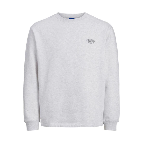 Jack & Jones 12262880 Jorbronx Arch Small Sweat Crew Neck Beyaz ürün görseli 1