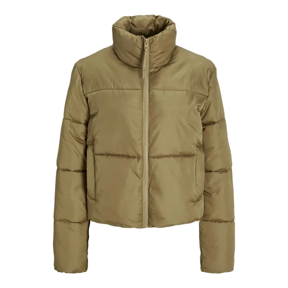 JJXX 12258068 Jxsolvej Puffer Ceket Otw Sn Kahve ürün görseli 1