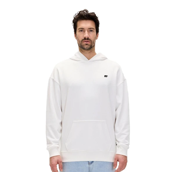 Bad Bear 24.02.12.014 Drake Hoodie Os Sweatshirt Beyaz ürün görseli 1
