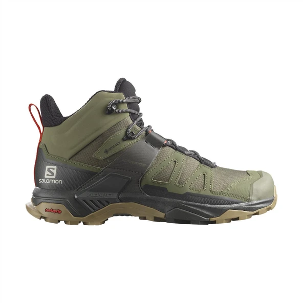 Salomon L41739800 X Ultra 4 Mid Gtx Outdoor Ayakkabı Haki ürün görseli 1