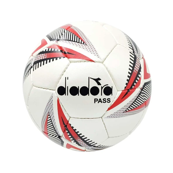 Diadora 4060240 Pass Futbol Topu Kırmızı-Beyaz ürün görseli 1