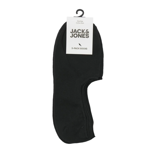 Jack & Jones 12260080 Jacdouglas 3 Pack Siyah Çorap - Resim 3