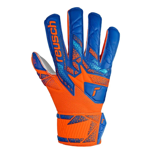 Reusch 5570515 Attrakt Solid Kaleci Eldiveni Saks-Turuncu ürün görseli 1