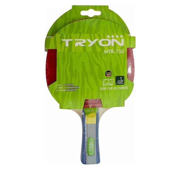 Tryon Mtr150 Masa Tenisi Raketi Kırmızı ürün görseli 1
