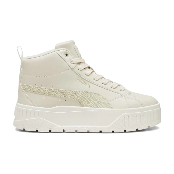 Puma 397460 Karmen II Mid Animal Fever Spor Ayakkabı Krem ürün görseli 1