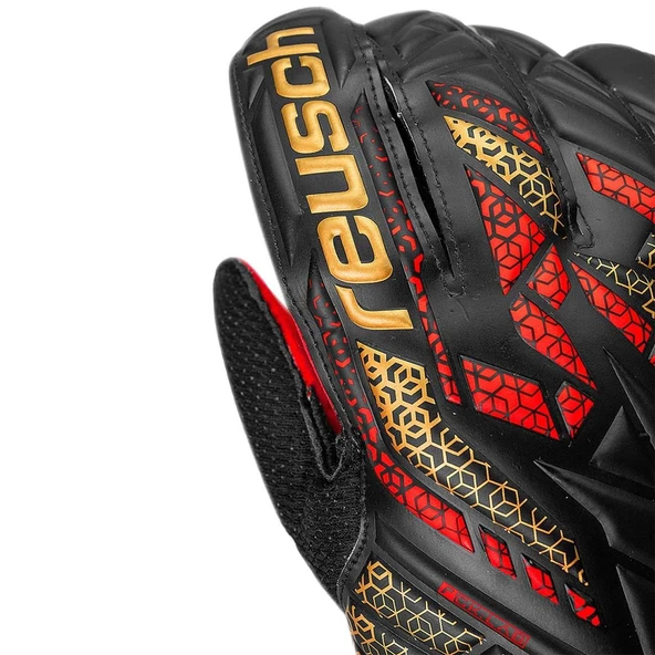 Reusch 5570515 Attrakt Solid Kaleci Eldiveni Siyah - Resim 5