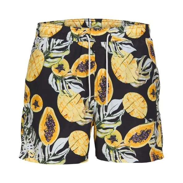 Jack & Jones 12253510 Jpstfiji Jjswim Aop Originals Ly Siyah ürün görseli 1