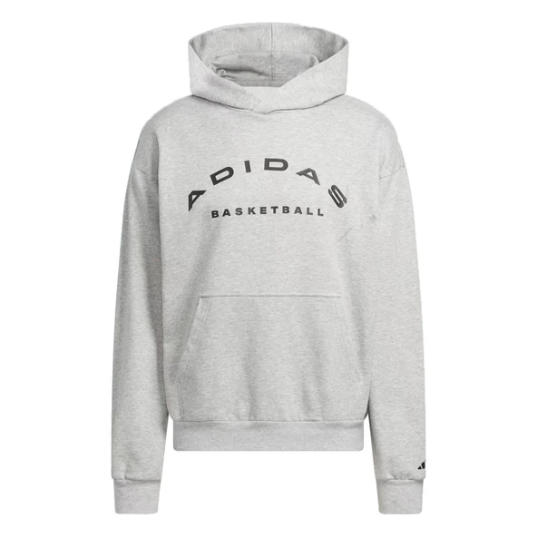 Adidas Iw8253 Slt Fleece Hood Gri ürün görseli 1