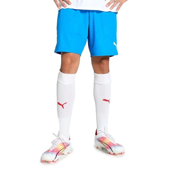 Puma 705752 Teamgoal Şort Mavi - Resim 4