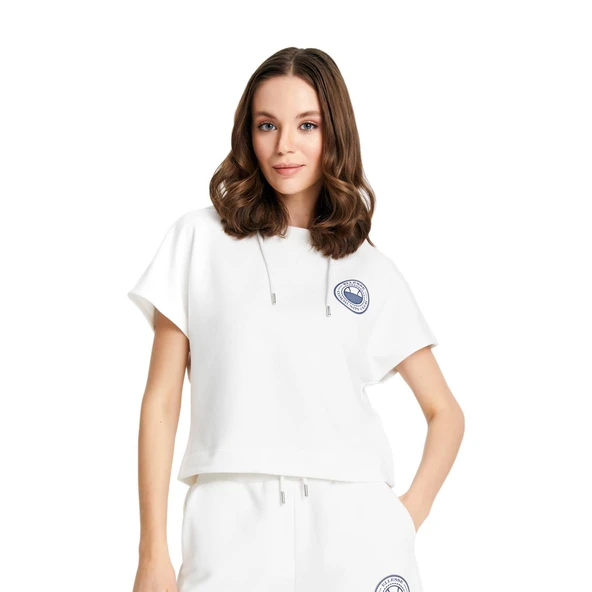 Ellesse Ef134 Tişört Beyaz - Resim 3