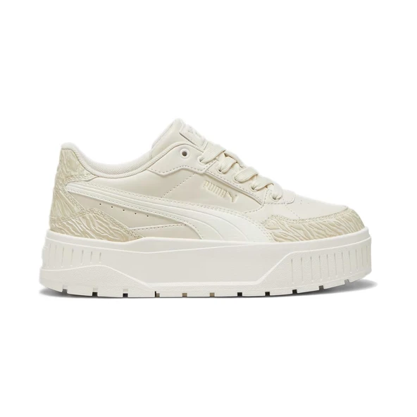 Puma 398795 Karmen II Idol Animal Fever Spor Ayakkabı Bej ürün görseli 1