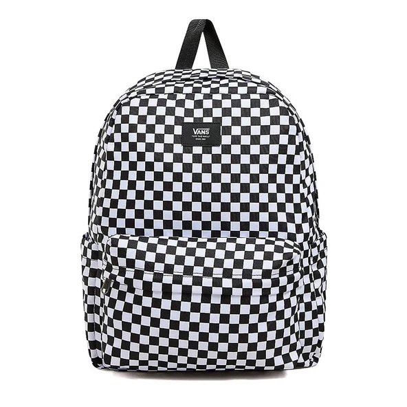 Vans Vn000h4xy281 Old Skool Check Backpack Siyah-Beyaz ürün görseli 1