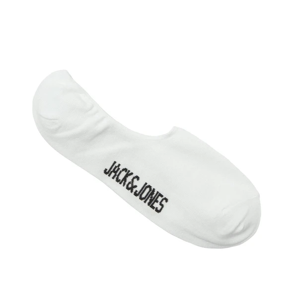 Jack & Jones 12260080 Jacdouglas 3 Pack Beyaz Çorap - Resim 2