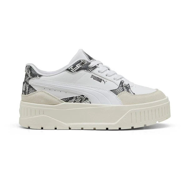 Puma 400395 Karmen II Idol Snake Chic Spor Ayakkabı Beyaz ürün görseli 1
