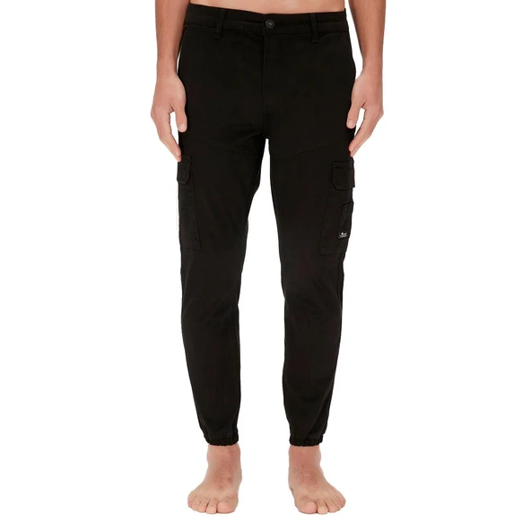 Bad Bear 22.02.16.004 Memphis Pantolon Siyah ürün görseli 1