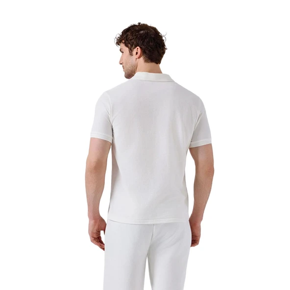 Ellesse 6SM5044 Polo Tişört Beyaz - Resim 2