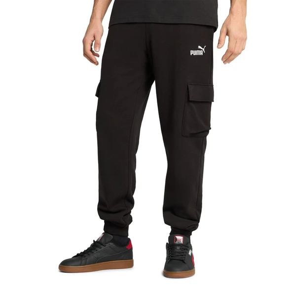 Puma 682661 ESS No. 1 Logo Cargo Eşofman Altı Siyah ürün görseli 1