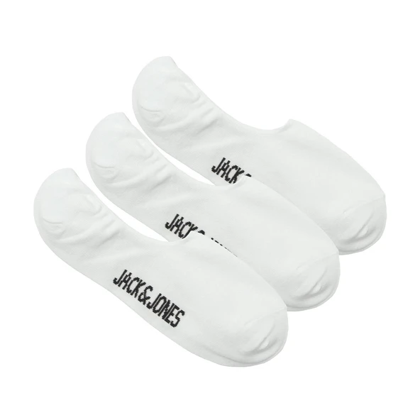 Jack & Jones 12260080 Jacdouglas 3 Pack Beyaz Çorap ürün görseli 1