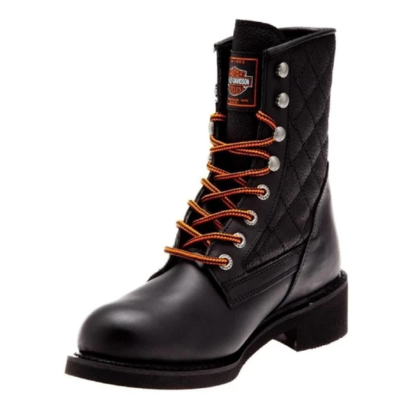 Harley Davidson New Worker Erkek Bot Siyah - Resim 4