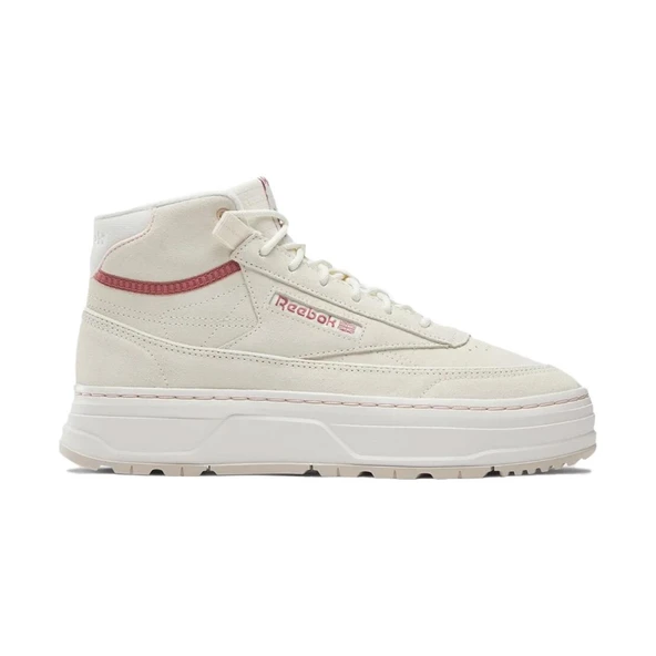 Reebok Ie1621 Club C Geo Mid Spor Ayakkabı Kırık Beyaz ürün görseli 1