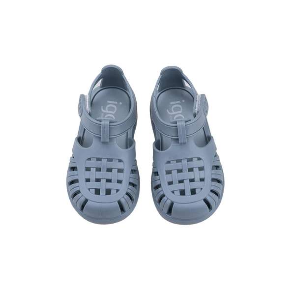 İgor S10271 Tobby Solid Çocuk Sandalet Mavi - Resim 4