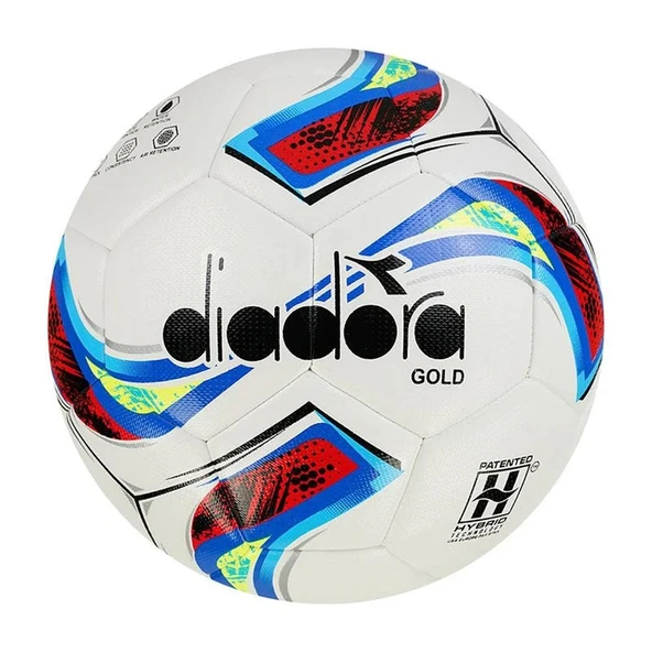Diadora 4060085 Gold Futbol Topu Beyaz-Mavi-Kırmızı ürün görseli 1