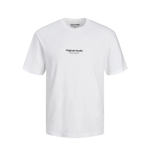 Jack & Jones 12240121 Jorvesterbro Tee Ss Crew Neck Noos Beyaz ürün görseli 1