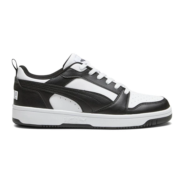 Puma 406388 Rebound V6 Low Tdp Spor Ayakkabı Beyaz-Siyah ürün görseli 1