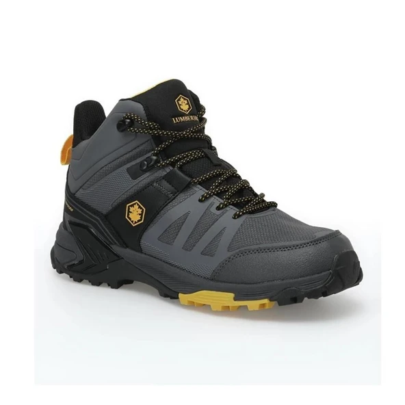 Lumberjack Star Hi Bot Gri-Sarı - Resim 3