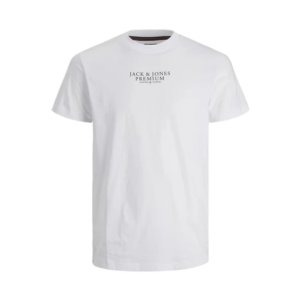 Jack & Jones 12217167 Jprbluarchie Ss Tee Crew Neck Noos Beyaz ürün görseli 1