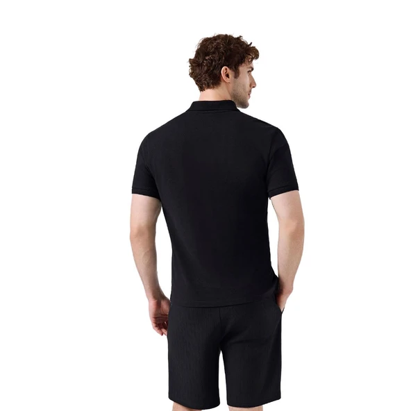 Ellesse 6SM5044 Polo Tişört Siyah - Resim 2