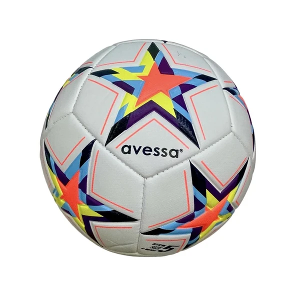 Avessa FT-800 Futbol Topu 4 Astar Beyaz-Turuncu ürün görseli 1