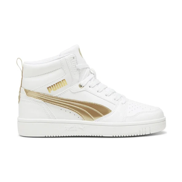Puma 397474 Rebound v6 Metallic Dream Spor Ayakkabı Beyaz ürün görseli 1