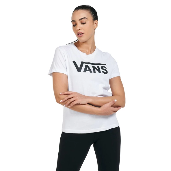 Vans Vn0a3up4wht Flying V Crew Tişört Beyaz ürün görseli 1