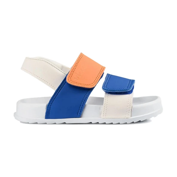 Vicco 321F23Y252 Krixi Çocuk Sandalet Beyaz-Saks ürün görseli 1